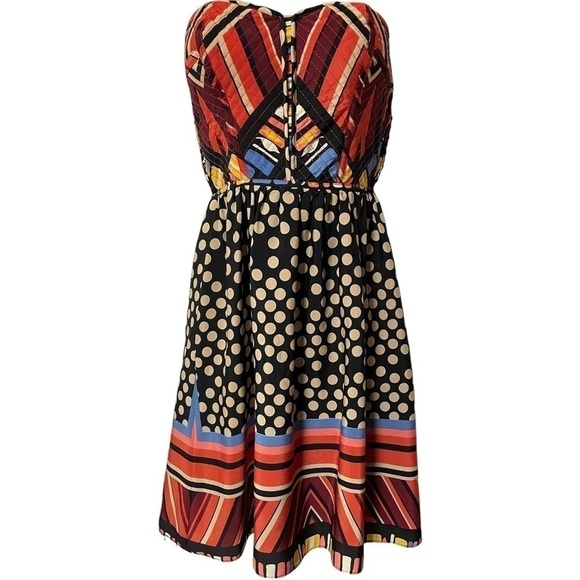 MM Couture Junior XS Dress Miss Me Revolve Strapless Bustier Bodice Elastic Back - Picture 3 of 11